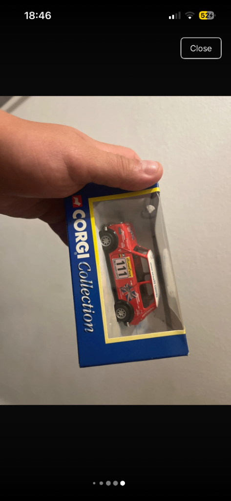 Corgi Collection Mini Monte Carlo Die-Cast Model Car - NEW