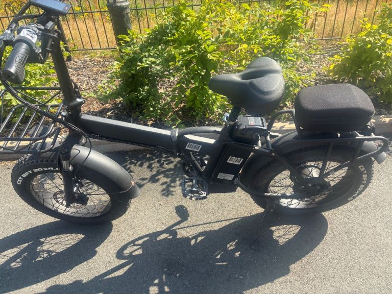 Todimart Black Fat Tyre Electric Bike – Good Condition