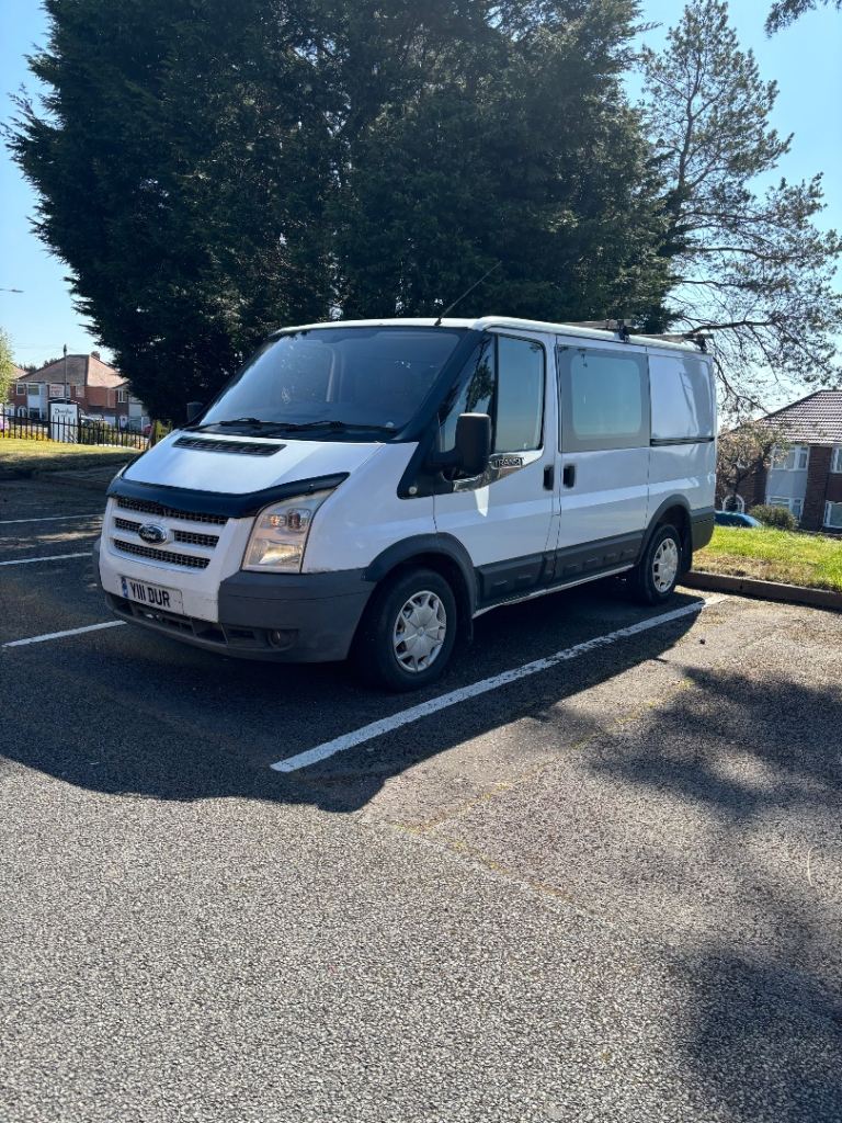 2012 FORD TRANSIT SWB 6 SEATER CREW VAN CLEAN 12 MONTH MOT