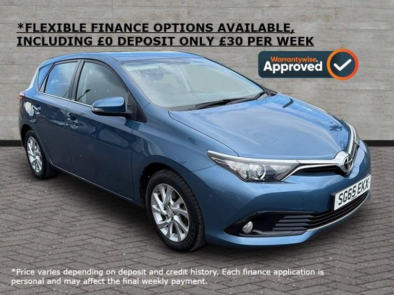 2015 TOYOTA AURIS 1.2T Business Edition 5dr, ROAD TAX£35, ULEZ/CAZ FREE