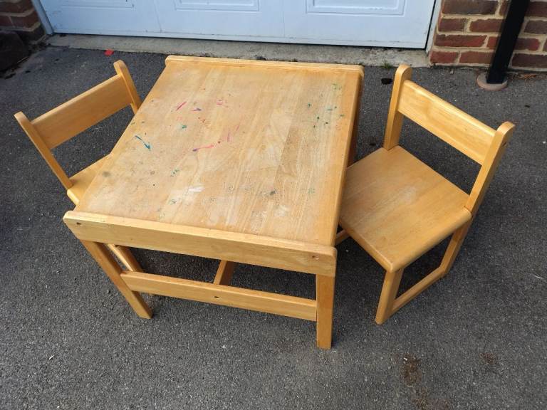 Pine Table and Chairs