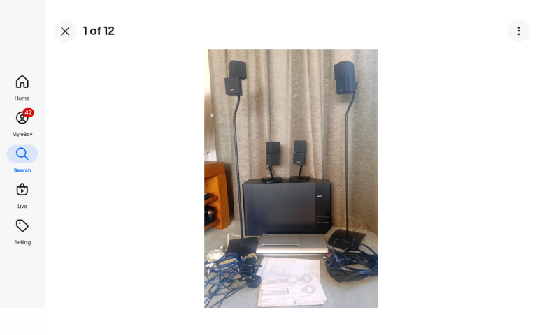 Bose Lifestyle Audio System – Complete Home Cinema Setup