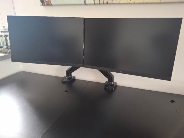 HP G4 23inch Frameless monitors (X2) 