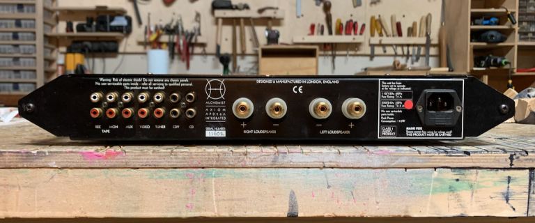 Alchemist Axiom APD26A Stereo Integrated Amplifier. Re-Capped
