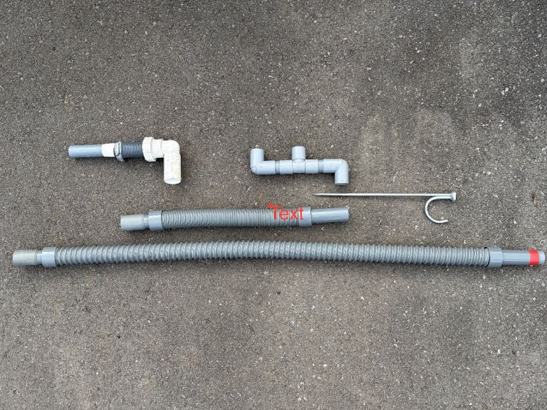 Caravan fully serviced pitch apparatus