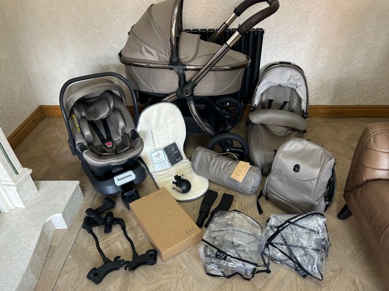 Egg Pram Egg 3 Jurassic Mink Travel System ✨