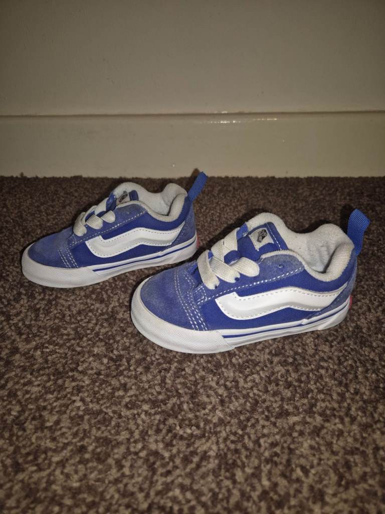 Children's Vans Knu Skool low-top skate shoes Size UK 6 (EUR 22.5)