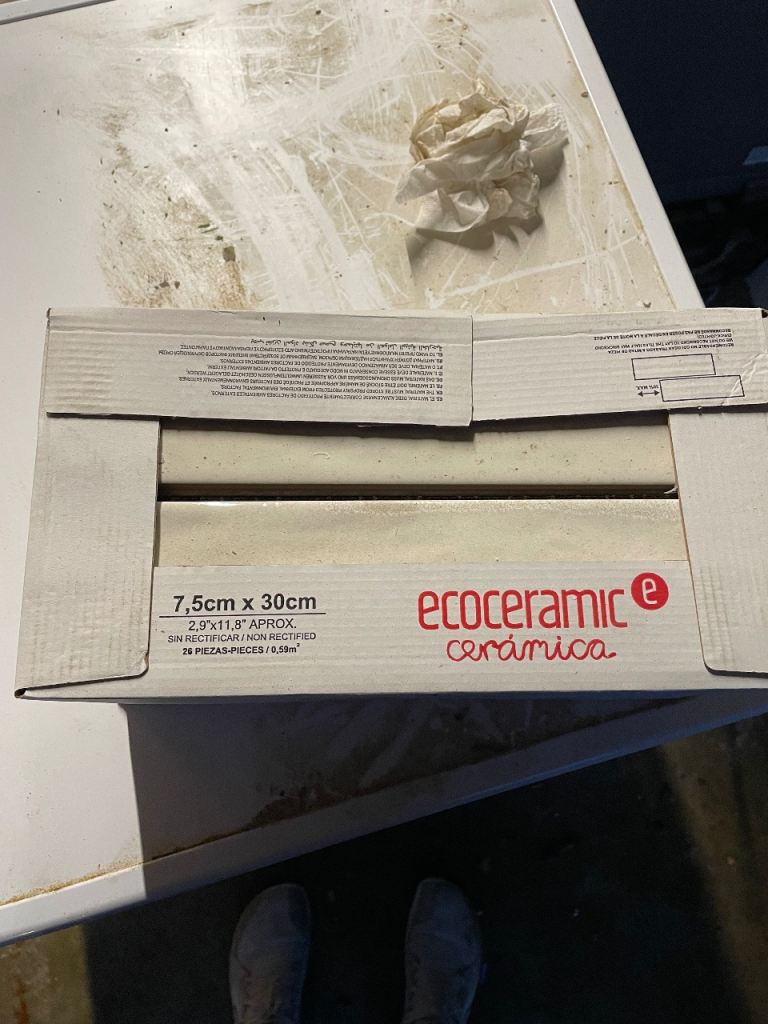 Ecoceramic Asly Beige Tiles (New/Boxed)