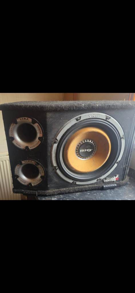 Subwoofer & amps 
