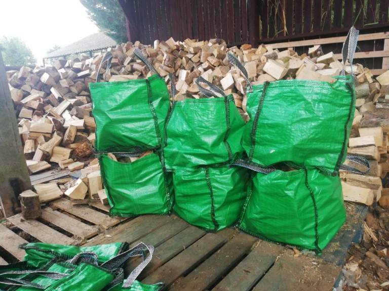Ash logs, seasoned and barn stored