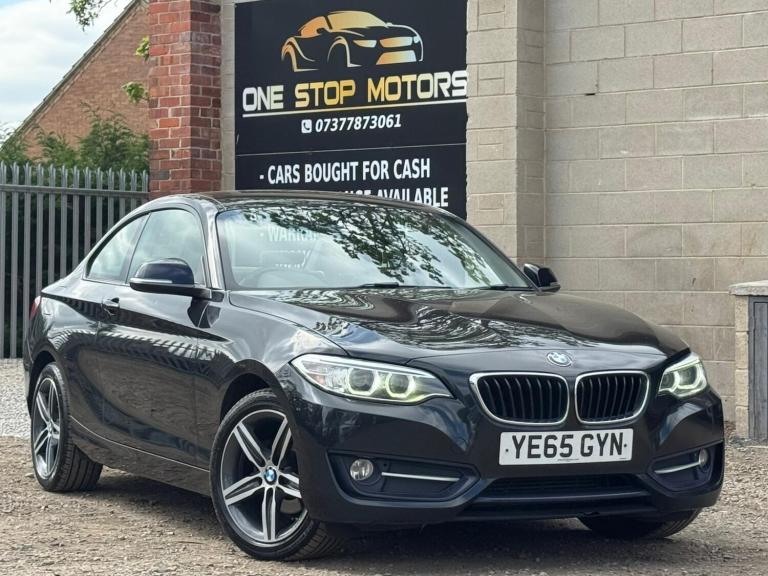 2015 BMW 2 Series 2.0 218d Sport Euro 6 (s/s) 2dr COUPE Diesel Manual