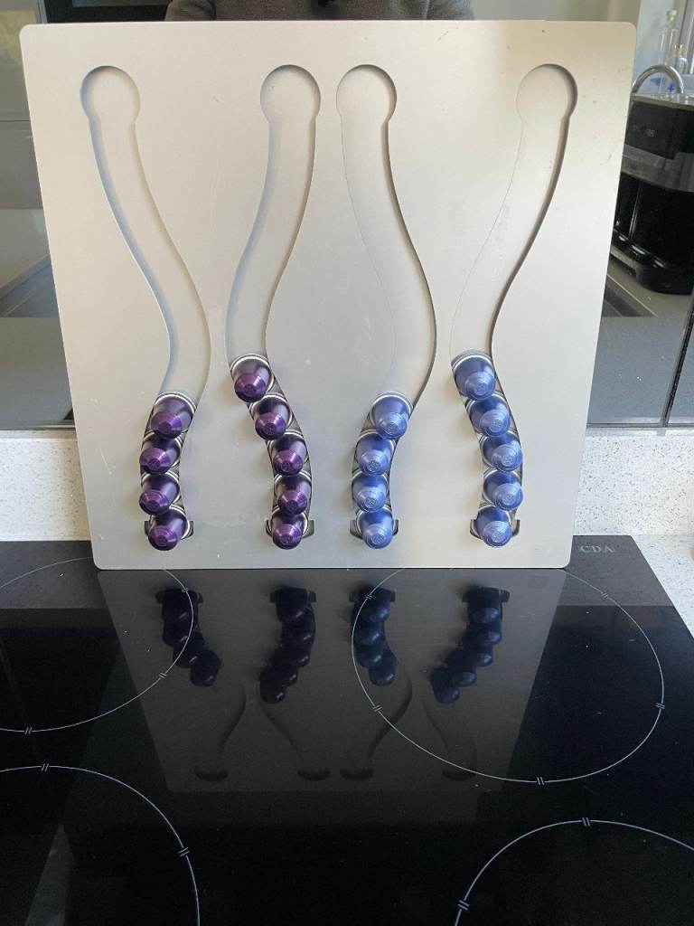 Designer Nespresso Coffee Pod Wall Holder