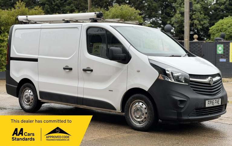 2016 Vauxhall Vivaro 1.6 CDTi 2900 ecoFLEX L1 H1 Euro 5 (s/s) 5dr Diesel