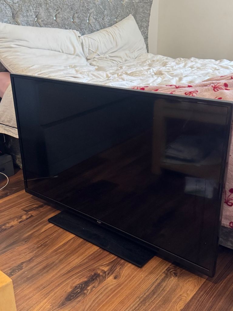 BUSH Black Flat Screen TV – Good Condition