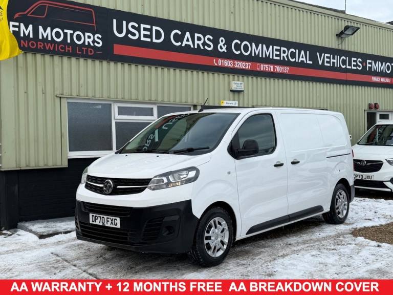 2021 70 VAUXHALL VIVARO 1.5 TURBO D 2700 DYNAMIC PANEL VAN 6DR DIESEL MANUAL L1 