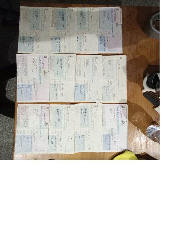 12 classic ford v5 log books memorabilia 