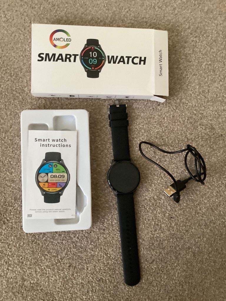 Amoled Smart Watch 