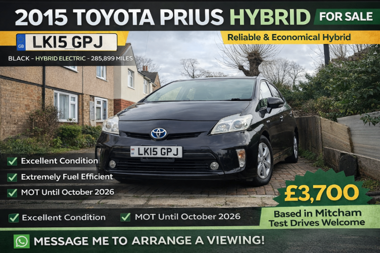 Toyota, PRIUS T4 VVT-I CVT, 2015, 1797 (cc)
