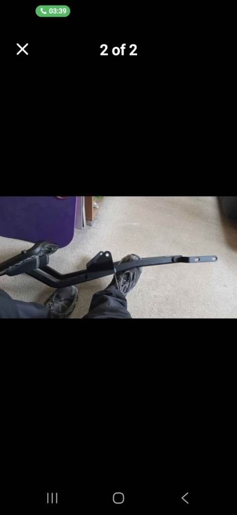 Motorbike top box and rack