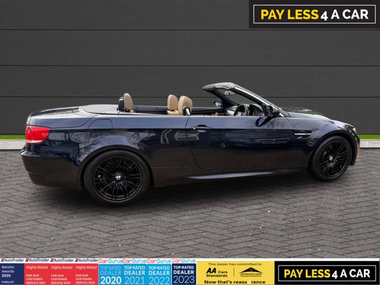 2008 BMW M3 4.0 M3 Semi-Auto 2dr Convertible Petrol Automatic