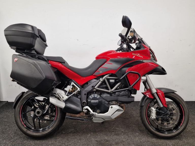 DUCATI MULTISTRADA 1200S ** FULL LUGGAGE - CRASH PROTECTORS - MOT APRIL 2027 **