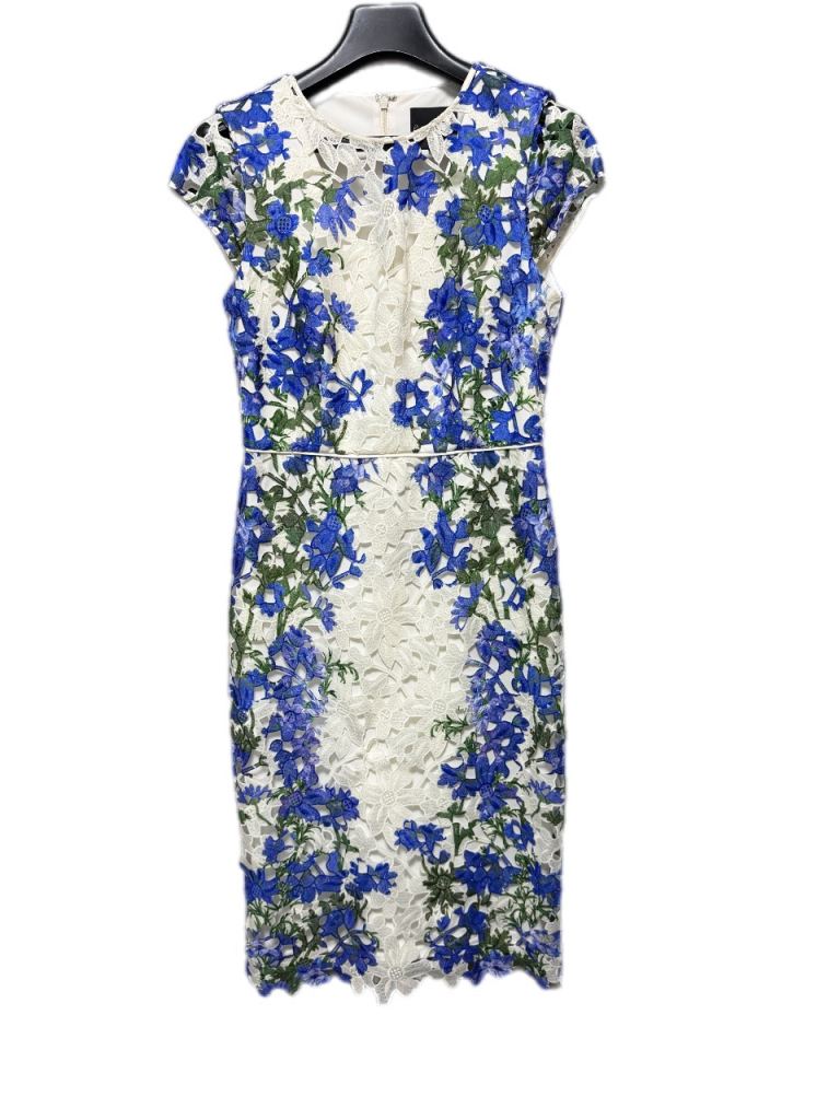 Phase Eight UK 12 Floral Lace Dress – Good Condition