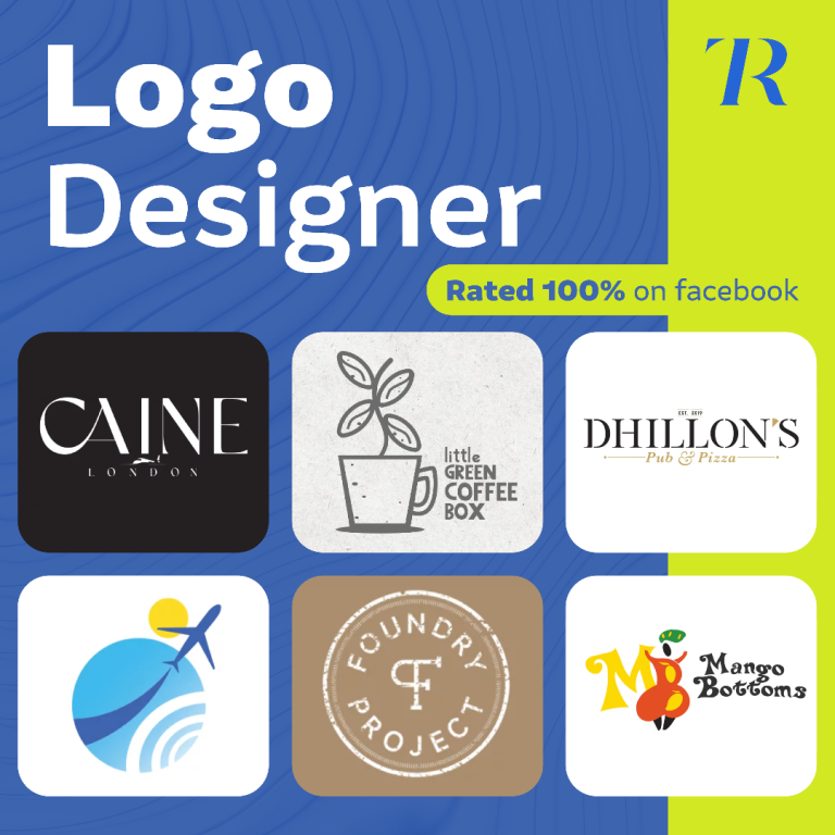 **Experienced UK Logo & Graphic Designer | Available Now**