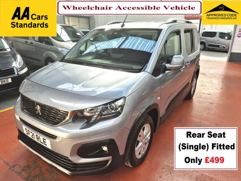 Peugeot Rifter WHEELCHAIR ACCESSIBLE 1.5 BlueHDi 100 Allure Diesel