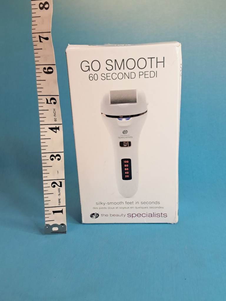 Go Smooth 60 Second Pedi Electric Foot File  Good As New