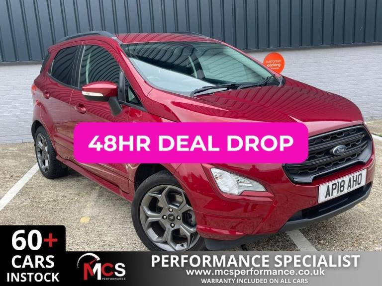 2018 Ford Ecosport 1.0T EcoBoost ST-Line SUV 5dr Petrol Manual Euro 6 (s/s) (140 ps) HATCHBACK Pe...