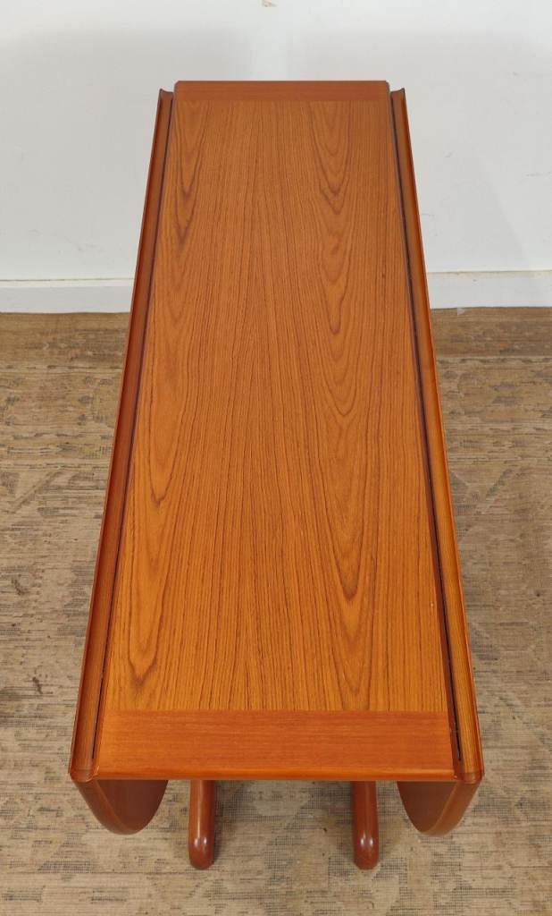 Vintage G Plan Dining Table Gate Leg Drop Leaf Teak  Mid Century Danish Style