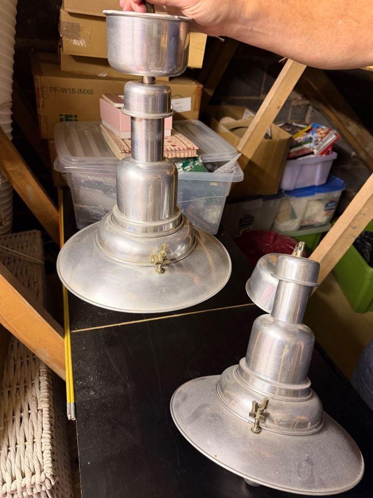 Fisherman Ceiling Lights x 2