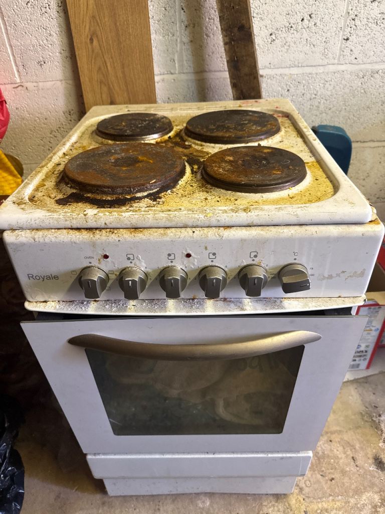 Royale Freestanding Electric Cooker with Oven – Fair Condition
