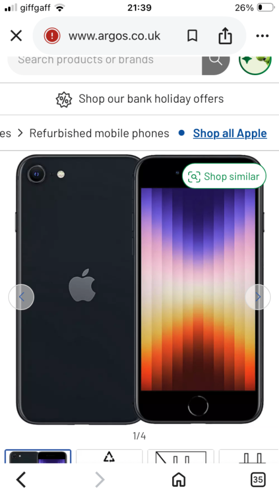 IPhone SE unlocked 