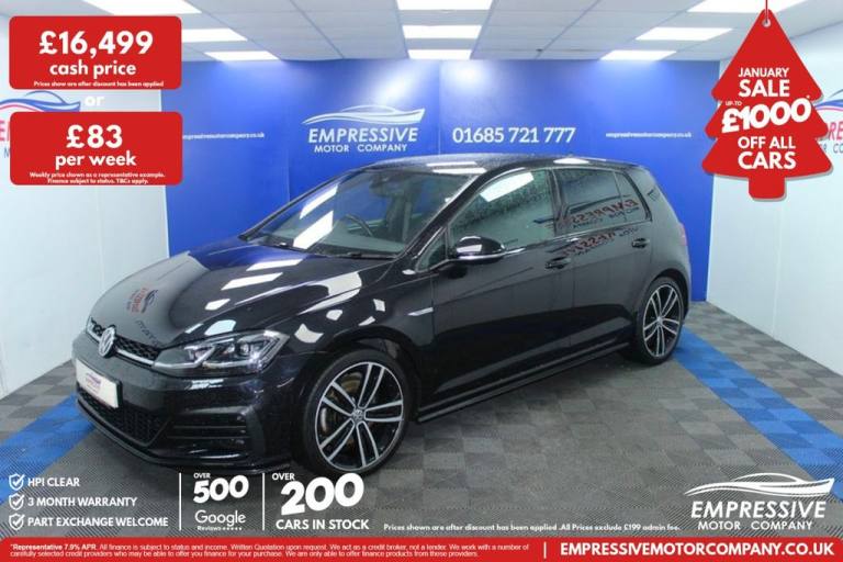2019 19 VOLKSWAGEN GOLF 2.0 TDI GTD HATCHBACK 5DR DIESEL DSG EURO 6 (S/S) (184 P