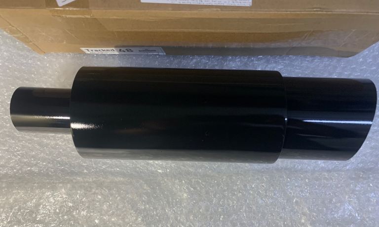 [GZZC] 1pc 2.2" / 5.5Cm Dia Exhaust Tailpipe Tips, Cylindrical Satin black