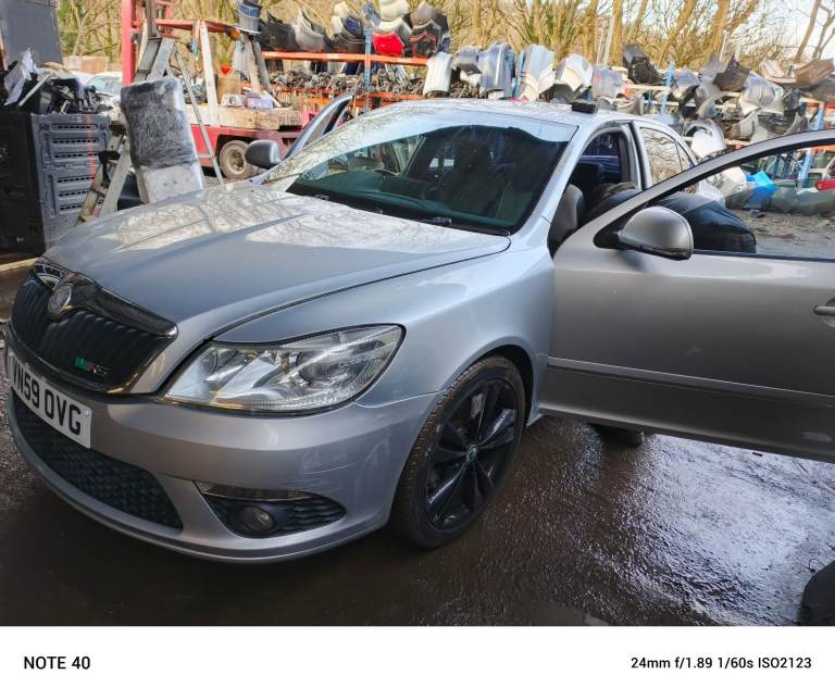 BREAKING : SKODA OCTAVIA VRS MK2 (2008-12)	2.0p	COLOUR: 	LA7W , ENGINE:	CCZA				KZS
