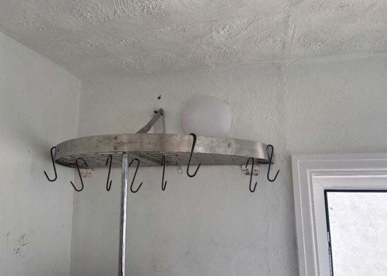 Jean Patrique Professional Pot Rack – Silver, Good Condition