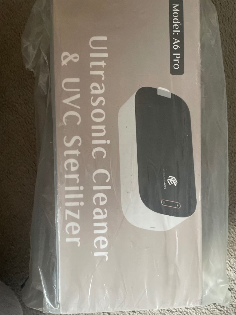 Ultrasonic cleaner & uvc steriliser 