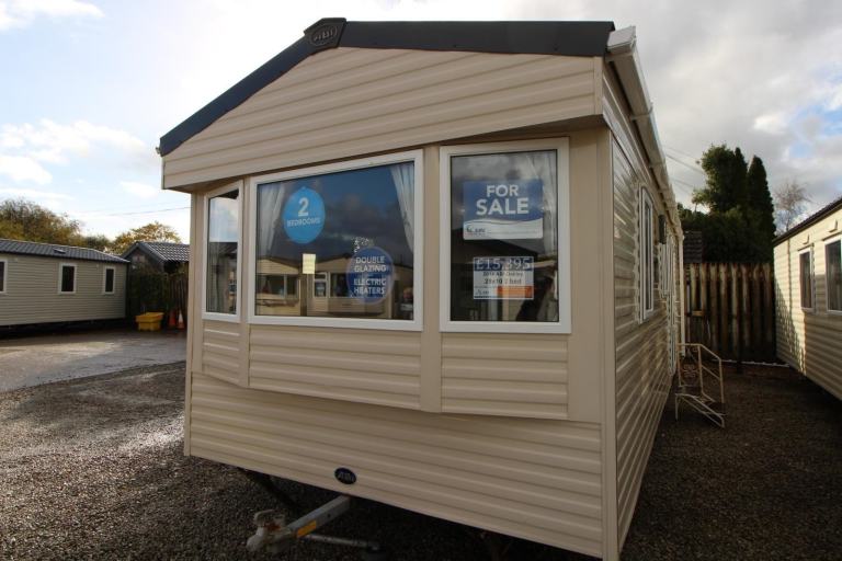 ABI Oakley 28x10 2 bed 2014 preowned static caravan for sale offsite