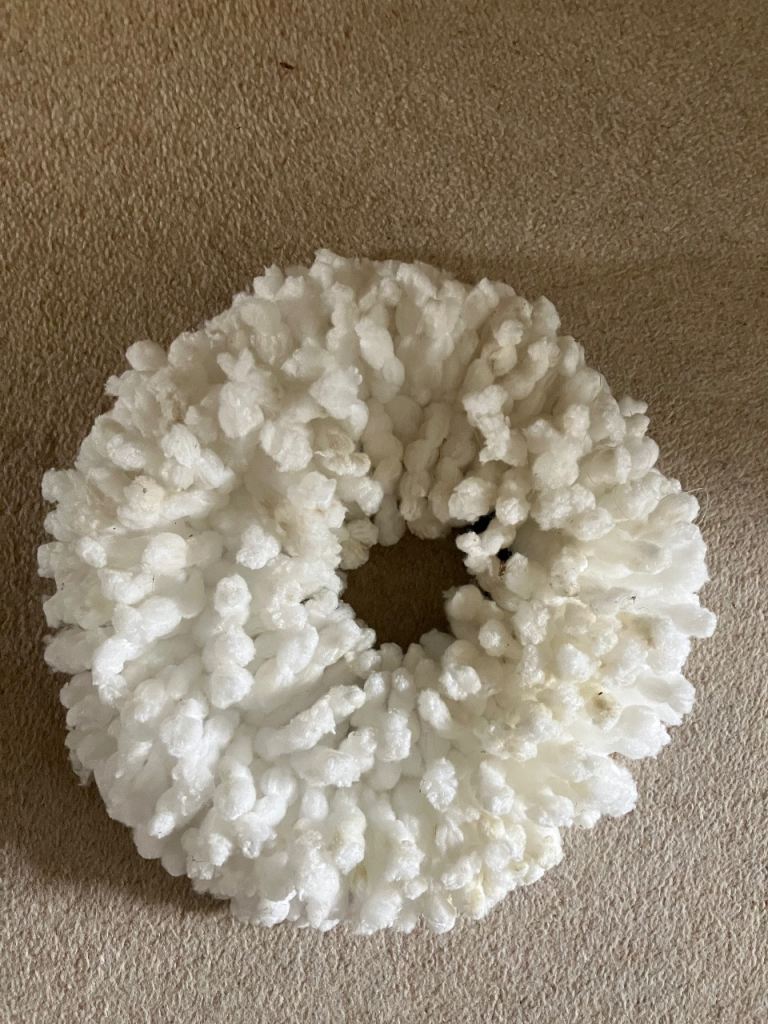 White Fluffy Mop used
