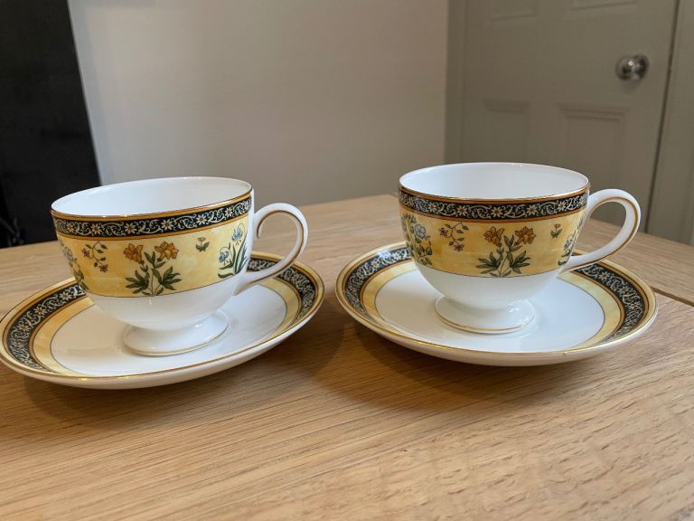 Wedgwood India Tea Cups 