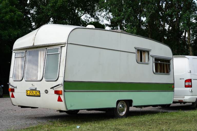 Vintage caravan 1978 swift danette 