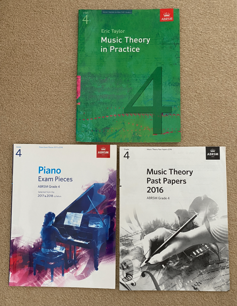 Music Theory in Practice, MT Past papers, Piano sight reading and exam pieces, grade 4