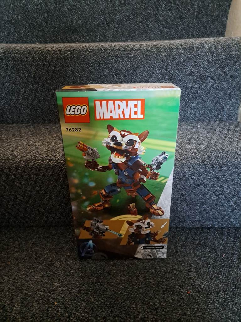 Brand new marvel rocket lego 