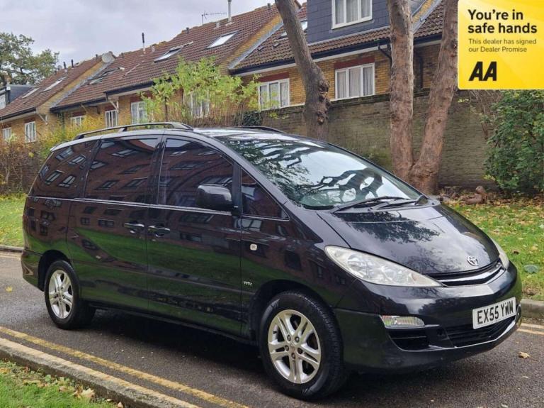 2005 Toyota Previa 2.4 VVTi T Spirit 7 seats 5dr Auto MPV PETROL Automatic