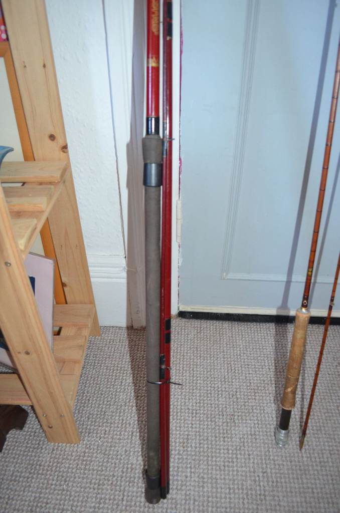 CRUSADER 12' MATCH Fishing Rod with Case – Good Condition