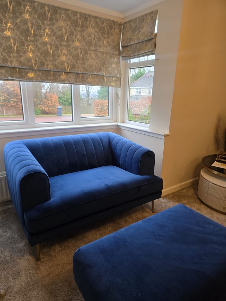 As new DFS Chair and footstool