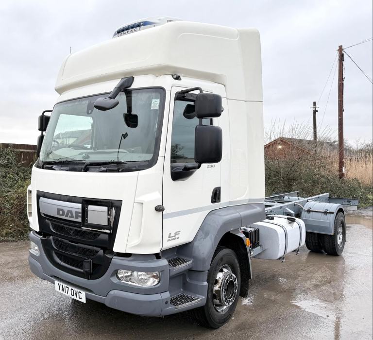 2017 DAF LF55,230 RECOVERY CRANE BANGER CHASSIS+CAB 14 TON TWIN SLEEPER EURO-6