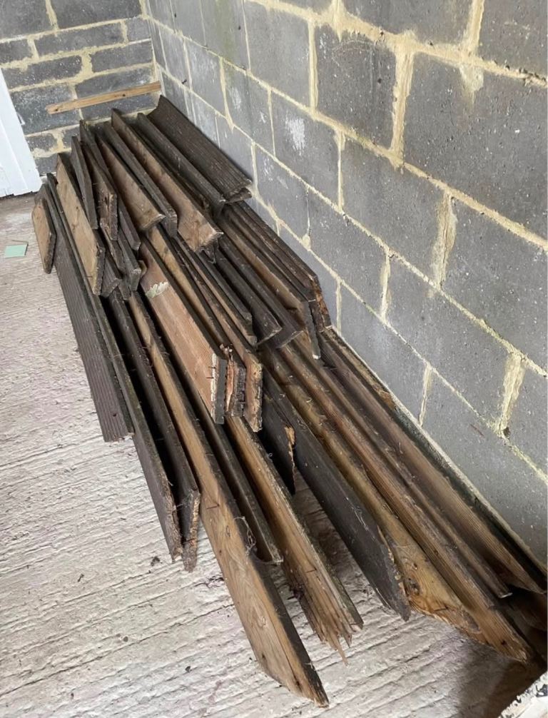 Free Used Garden Decking